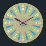 LOVE ART KLOCK TWENTY FOUR/TWELVE BY MASANSER LARGE CLOCK<br><div class="desc">LOVE ART KLOCK TWENTY FOUR/TWELVE BY MASANSER Design Registered® worldwide in SAFECREATIVE with the code 2411300250527® The fonts used in some of my designs are either my own creation or they are ADOBE CREATIVE CLOUD rights to their use paid MONTHLY. Global Registered Design at SAFECREATIVE with code 2411300250527® The typographies...</div>