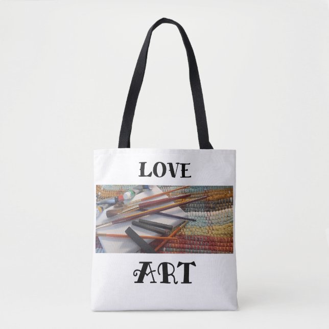 Love Art Tote Bag (Front)