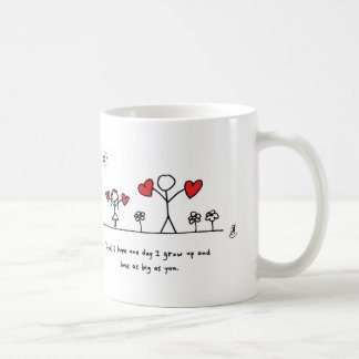 Love as Big as Dad - by Hearts and All Coffee Mug