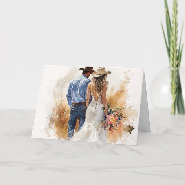  Love as Vast as the Open Range Card (Front)