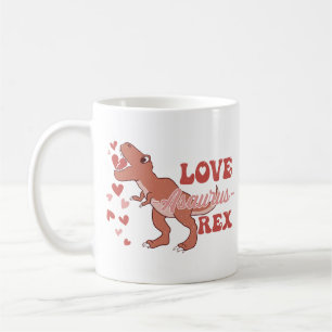 Love-Asaurus Rex Funny Coffee Mug