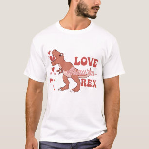 Love-Asaurus Rex Funny T-Shirt