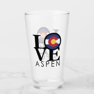 LOVE Aspen Glass