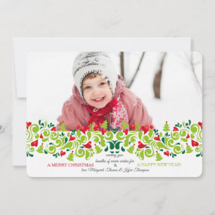 Love at Christmas Photo Holiday Card