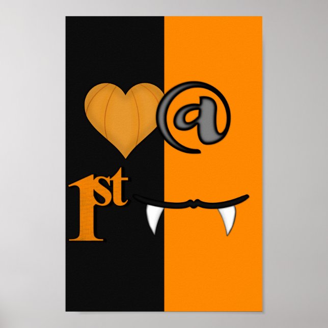 Love At First Bite Halloween Poster (Front)