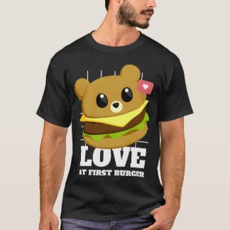Love At First Burger friends T-Shirt