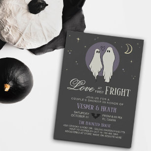 Love at First Fright Halloween Couple's Shower Invitation