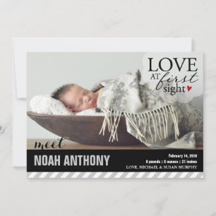 Love at First Sight   Baby Announcement