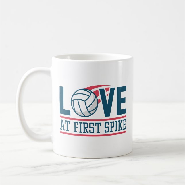Love At First Spike Coffee Mug (Left)