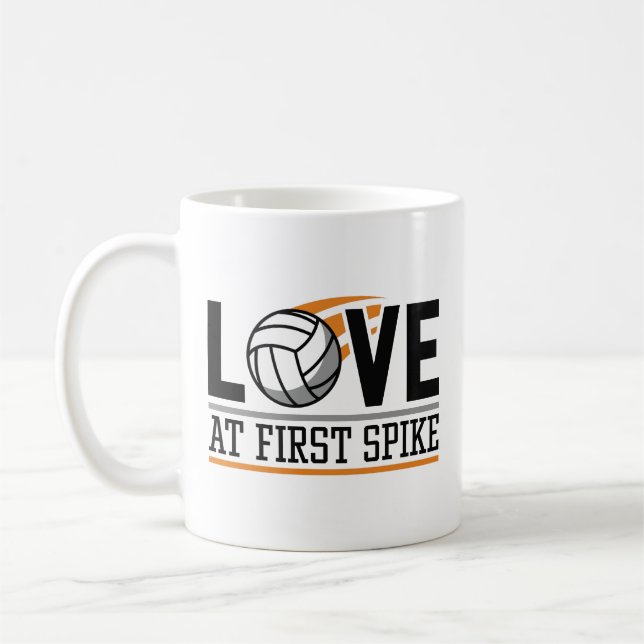 Love At First Spike Coffee Mug (Left)