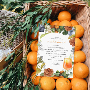 Love at First Spritz Bridal Shower Invitation