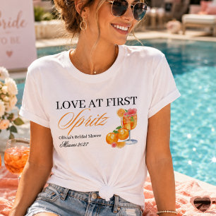Love at First Spritz Bridal Shower  T-Shirt