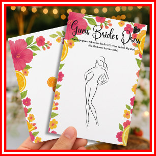 Love at First Spritz Guess The Bride's Dress Game 