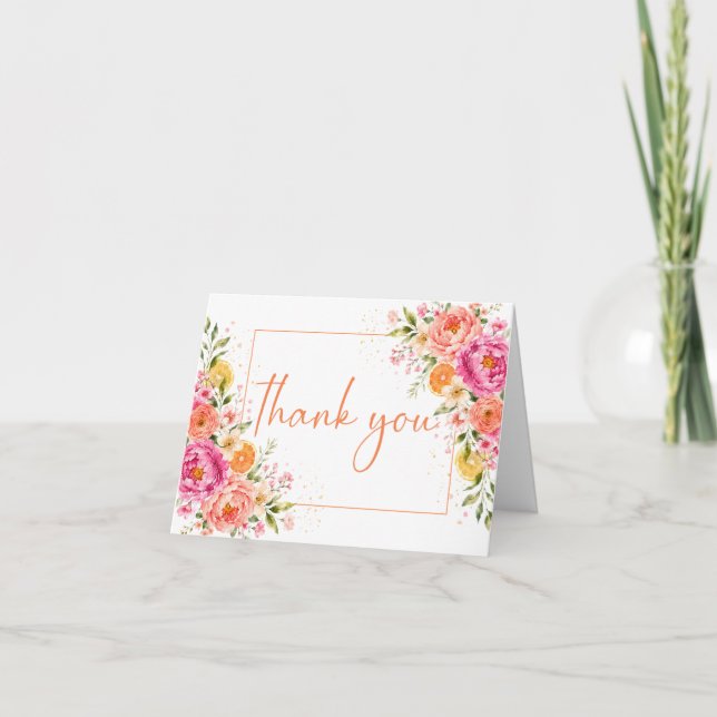 Love at First Spritz  Thank You Card (Front)