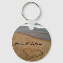 Love at the Beach Keychain