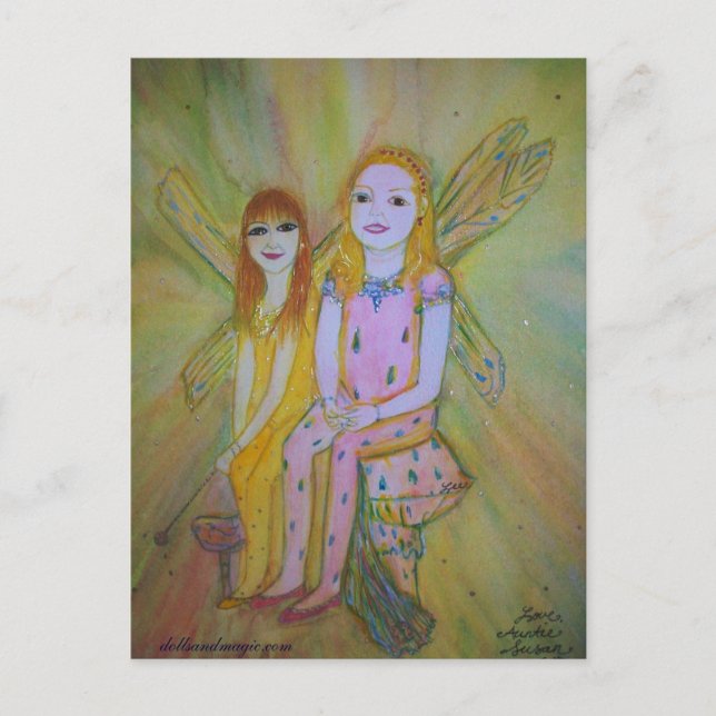 Love, Auntie Susan Postcard (Front)