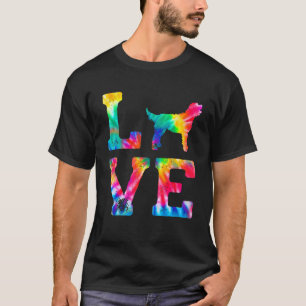 Love Aussiepom Tie Dye Dog Mum Dad T-Shirt