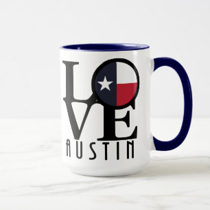 LOVE Austin Texas 15oz Mug