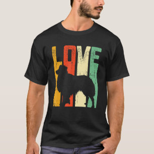 Love Australian Shepherd Lover Gift Pet Owner Auss T-Shirt