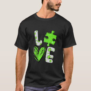 Love Autism Patty's Day St Patrick's Day T-Shirt