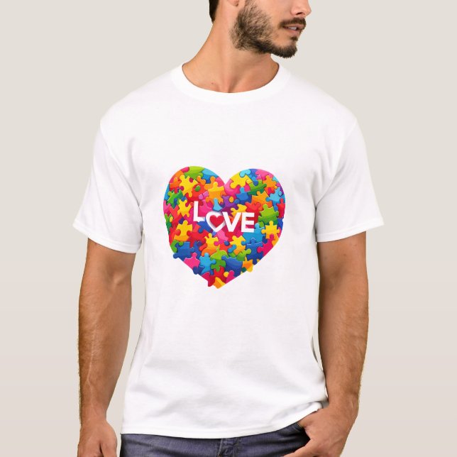 Love Autism T-Shirt (Front)