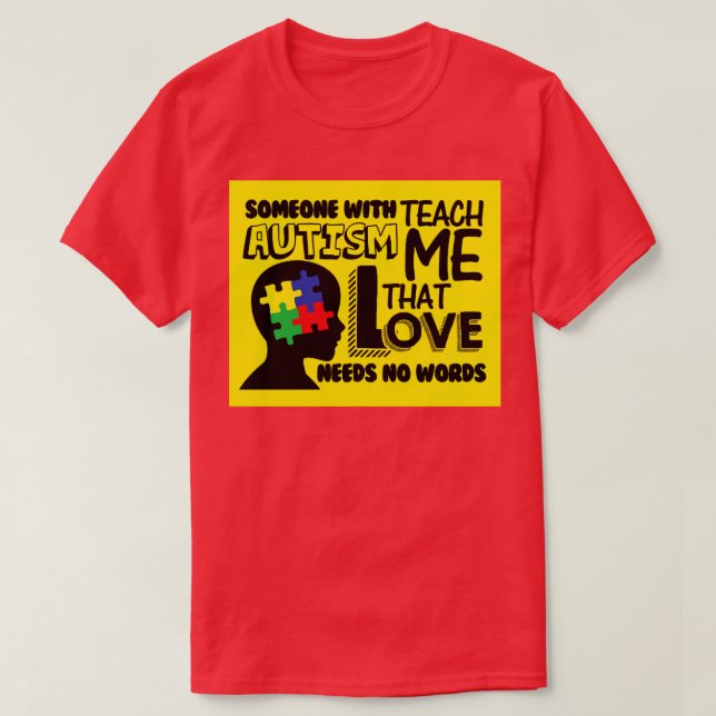 Love autism T-Shirt (Design Front)