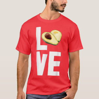 Love Avocado Funny Avocado Fruit Women700  T-Shirt