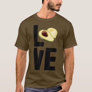 Love Avocado Funny Avocado Fruit Women T-Shirt
