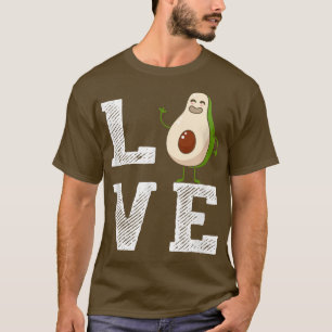 Love Avocado Lover Outfit Cute Avocado Fruit Gift  T-Shirt