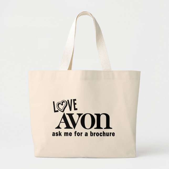 Love_Avon.png Large Tote Bag (Front)