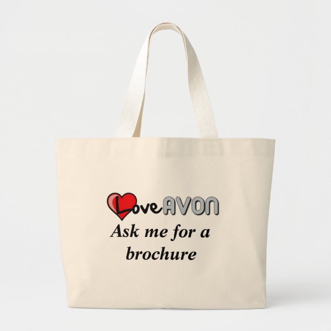 Love AVON Tote Bag (Front)