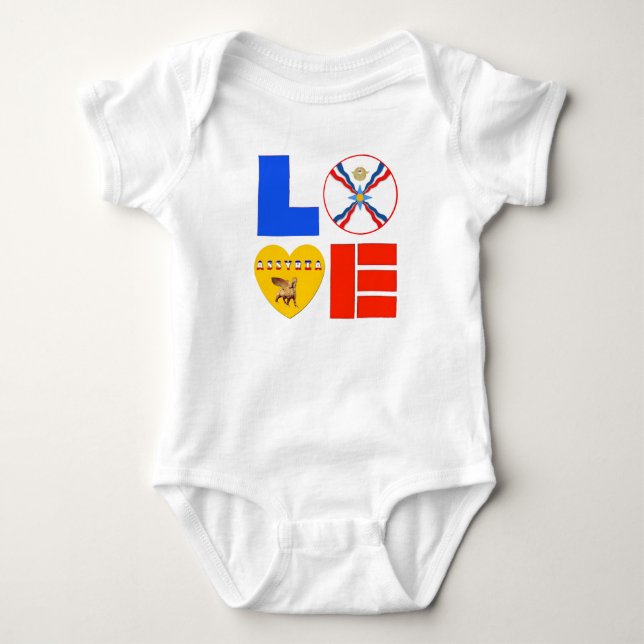 LOVE BABY BODYSUIT (Front)