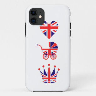 Love, Baby, Crown iPhone 11 Case