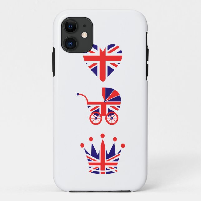 Love, Baby, Crown Case-Mate iPhone Case (Back)