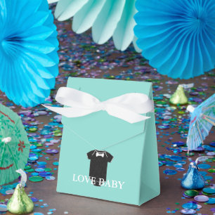 Love Baby Little Man Tuxedo Shower Party Favour Box