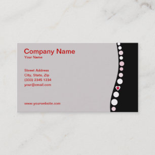 Love backs business card