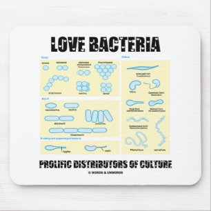 Love Bacteria Prolific Distributors Of Culture Mouse Mat