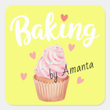 Love Baking Sticker