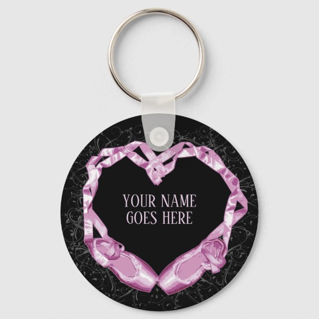 Love Ballet Keychain (Front)