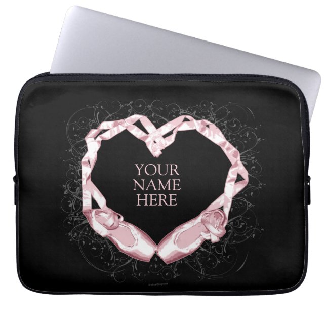 Love Ballet Laptop Sleeve (Front)