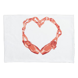 Love Ballet Pillowcase
