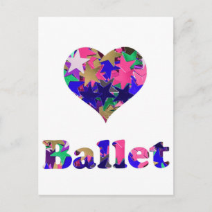 Love Ballet Postcard