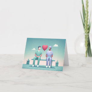 Love Balloon Card