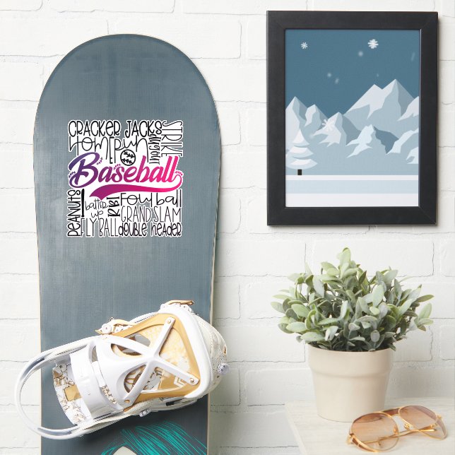 - Love Baseball -Baseball  - (Snowboard)