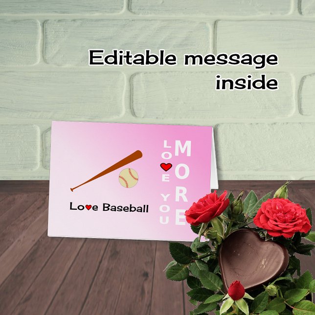 Love Baseball romantic pink sports (Creator Uploaded)