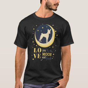 Love Basenji To The Moon T-Shirt
