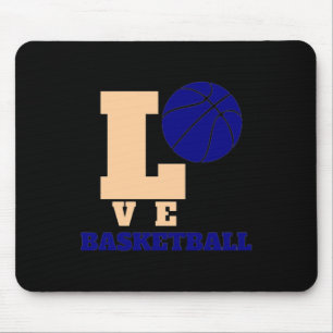 Love Basketball 1 Mouse Mat