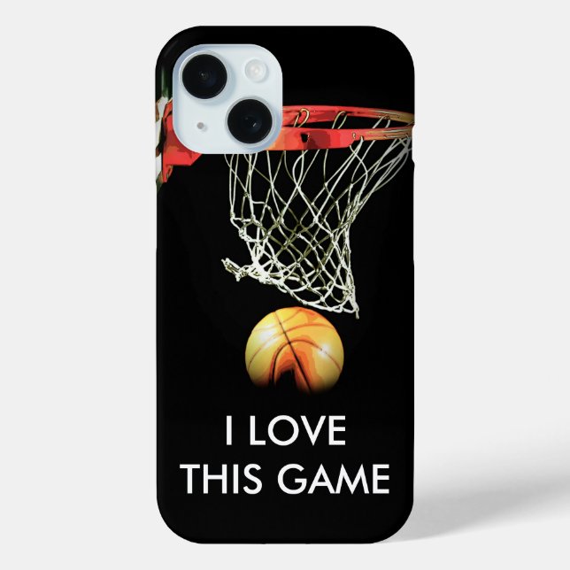 Love Basketball Case-Mate iPhone Case (Back)