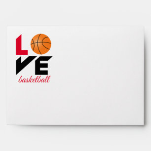 Love basketball envelope