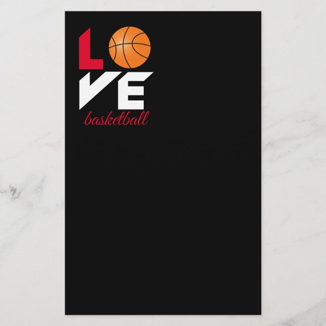 Love basketball flyer (Front)